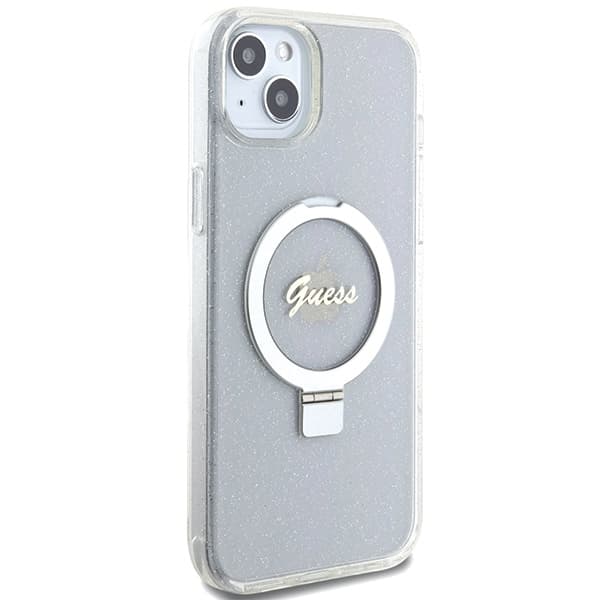 Guess Mobilskal till iPhone 14 Plus/15 Plus MagSafe Ring Stand
