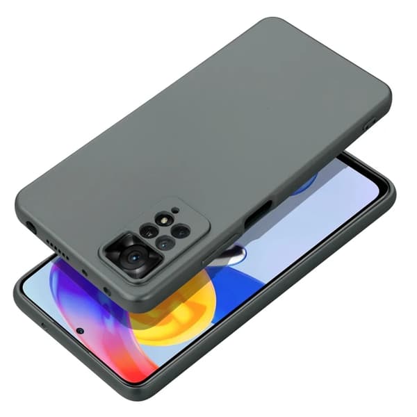 Mobilskal till Xiaomi Redmi Note 14 4G Metalllic - Grå