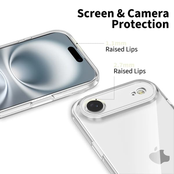 Tech-Protect Mobilskal till iPhone Air Flexair - Clear