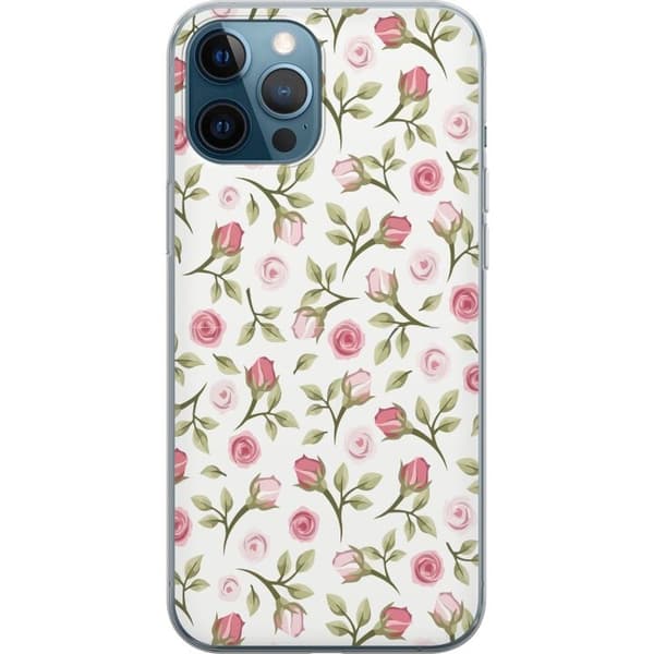 Telefontaske til Apple iPhone 12 Pro med blomster