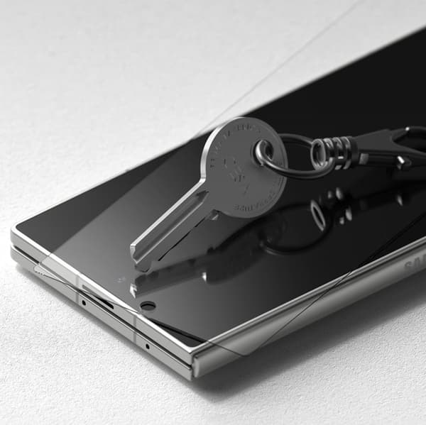 [2-Pack] Ringke Galaxy Z Fold 7 Härdat Glas Skärmskydd - Clear