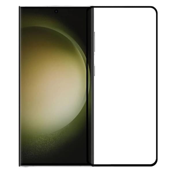 [2-PACK] Galaxy S24 Karkaistu lasinen näytönsuoja - Musta