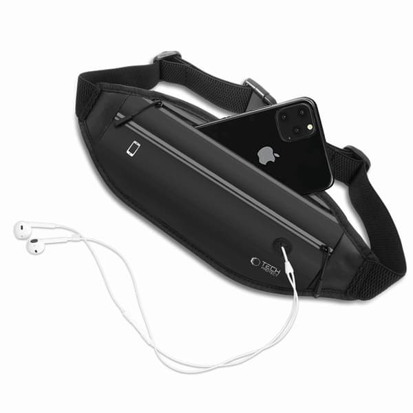 Tech-Protect M7 Universal Sport Taljetaske - Sort