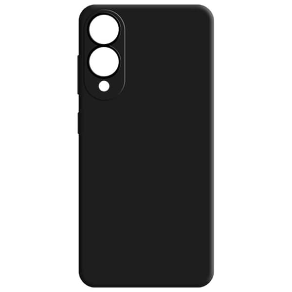 3MK Telefontaske til Galaxy S25 Edge Silikone - Sort