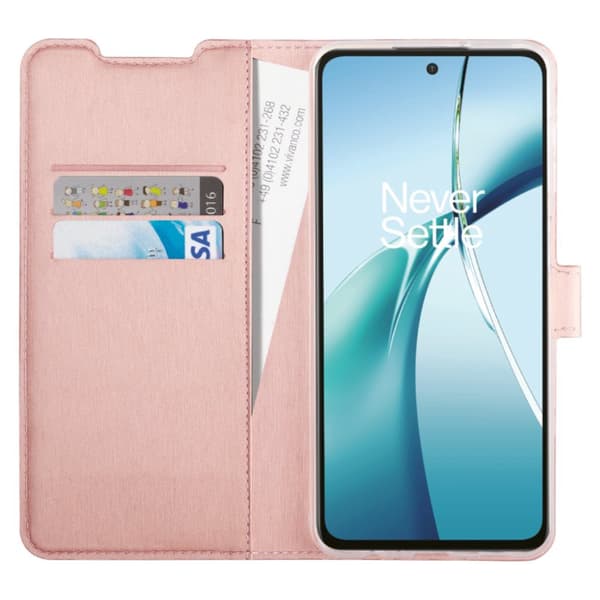 Vivanco Classic Lompakkokotelo OnePlus Nord CE4 Lite Pinkki