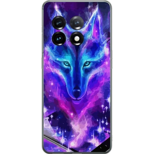 Taske til OnePlus 11 med Neon Wolf