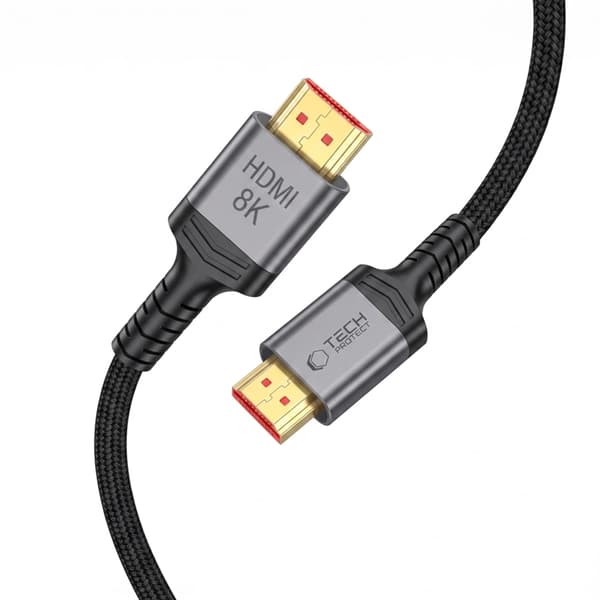 Tech-Protect Kabel HDMI 2.1 Ultraboost 3m - Sort