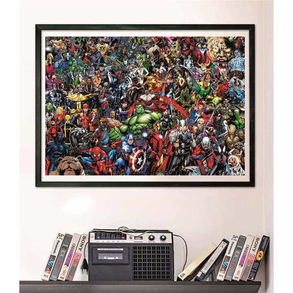 CLEMENTONI Pussel 1000 Pcs Impossible CB Marvel Avengers