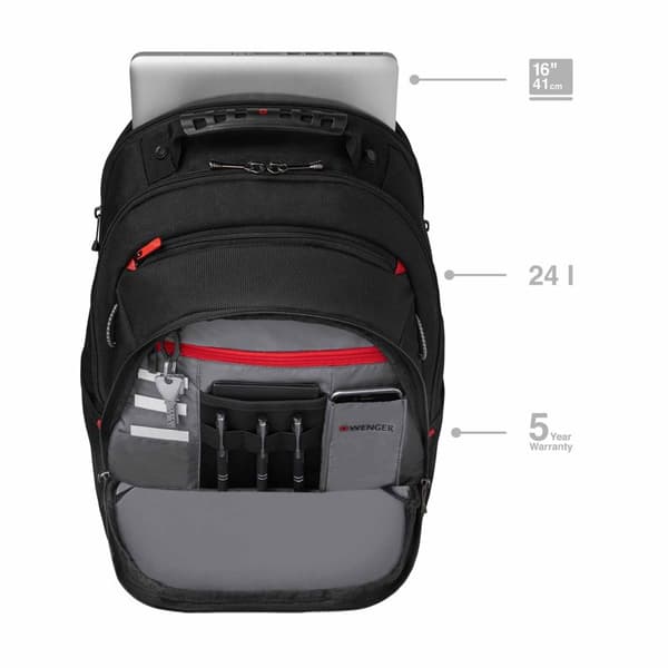 Wenger Legacy 16\" Computer Rygsæk Grå/Sort