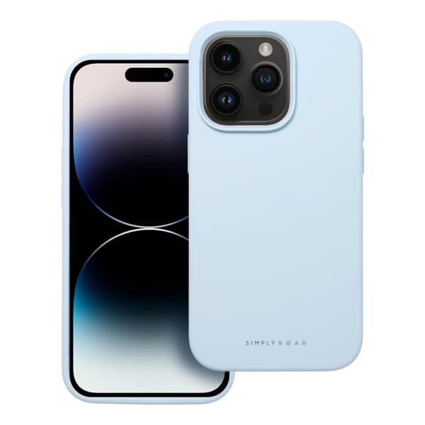 Telefontaske til iPhone 16e Cloud Skin - Lyseblå