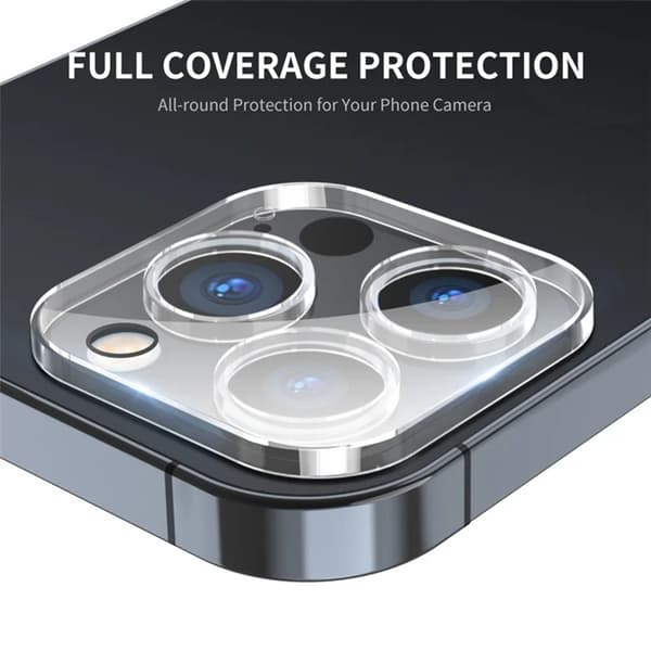 [2-Pack] BOOM iPhone 17 Pro Max Kameralinsskydd Härdat Glas