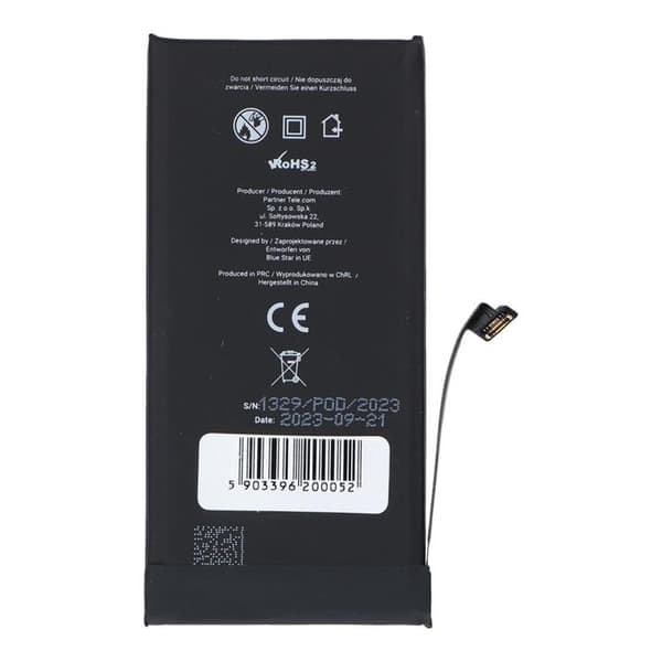 Blue Star iPhone 13 Mini Akku HQ 2406 mAh