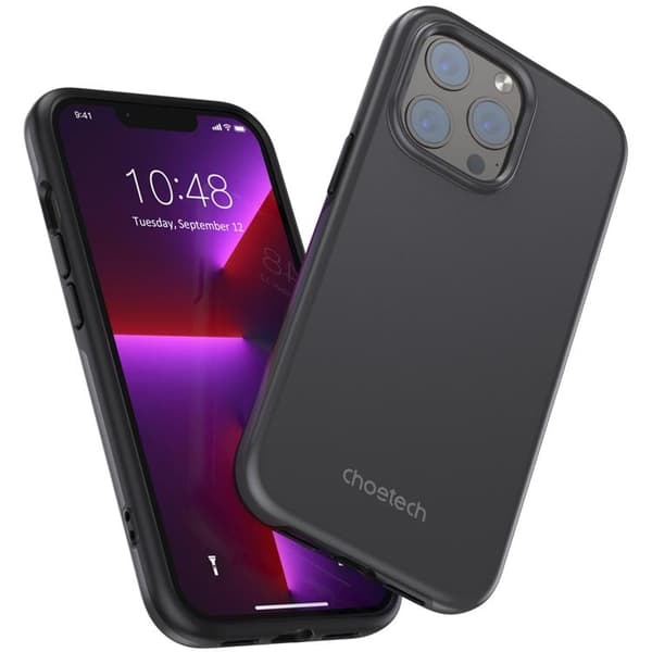 Choetech iPhone 13 Pro Max Etui Magsafe MFM Anti-drop - Sort