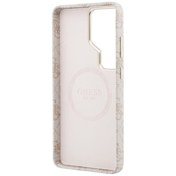 Guess Mobilcover Til Galaxy S26 Ultra MagSafe 4G Script - Rosa