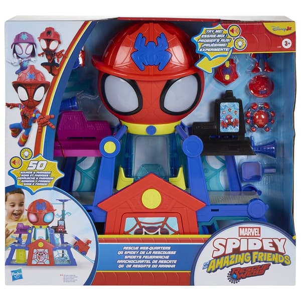 MARVEL SM and AF Rescue Webs Webquarters