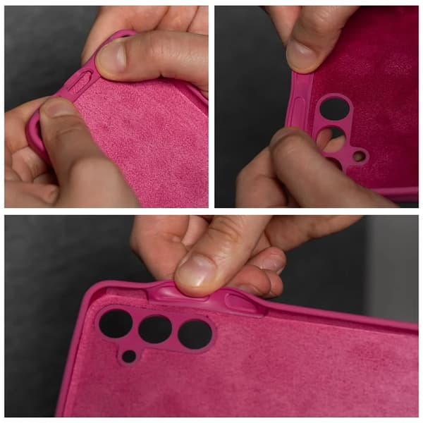 Mobilskal till Galaxy A26 5G Silikon 2mm - Rosa
