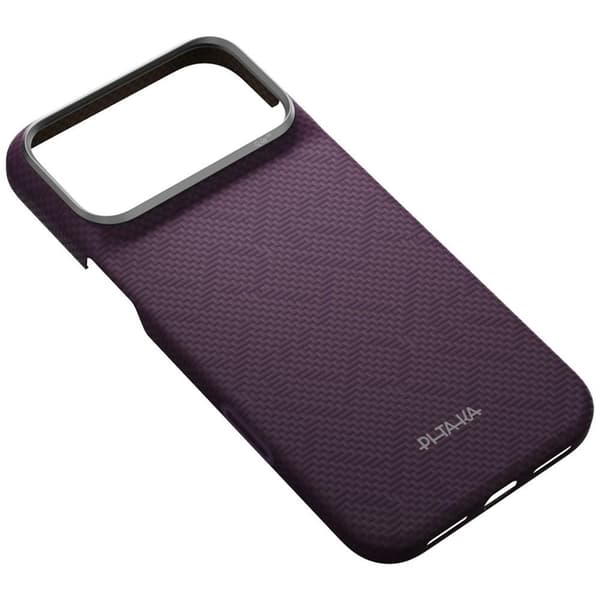 PITAKA Mobilcover Til iPhone 18 Pro Max/17 Pro Max Magsafe Edge PTK - Lilla