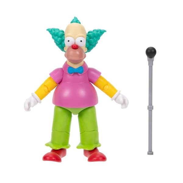 SIMPSONS-figur 5 i figur Otto Krusty klovnen