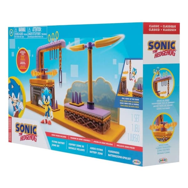 SONIC 2.5 Inch Playset Flying Battery Zone