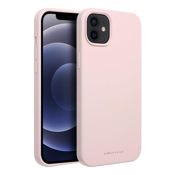 Roar Telefontaske til iPhone 12 Cloud Skin - Lyserød