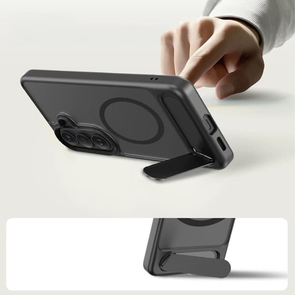 Tech-Protect Mobilcover Til Galaxy S26 Plus Magsafe Magrack - Mat Sort