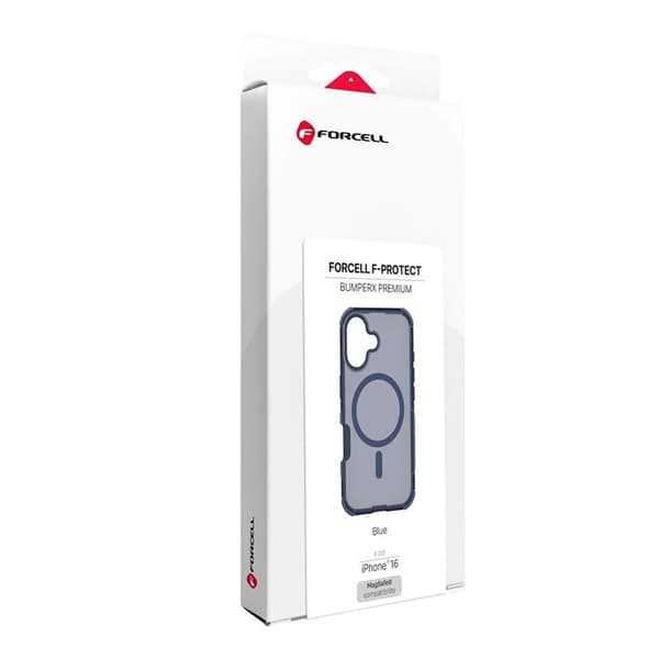 Forcell Mobilskal Magsafe För iPhone 16 BumperX - Marinblå