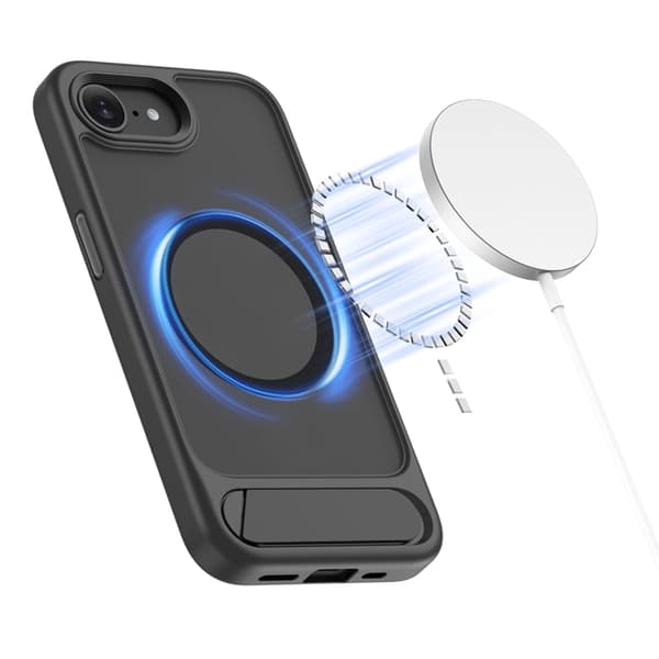 Tech-Protect Mobilcover Til iPhone 16e/17e Magsafe Magrack - Mat Sort