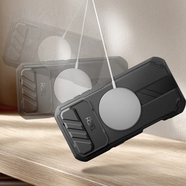 Tech-Protect Telefontaske til iPhone Air Magsafe Kevlar - Sort