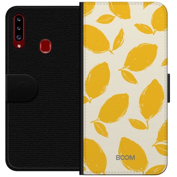 Pung Taske til Samsung Galaxy A20s med Lemon Breeze