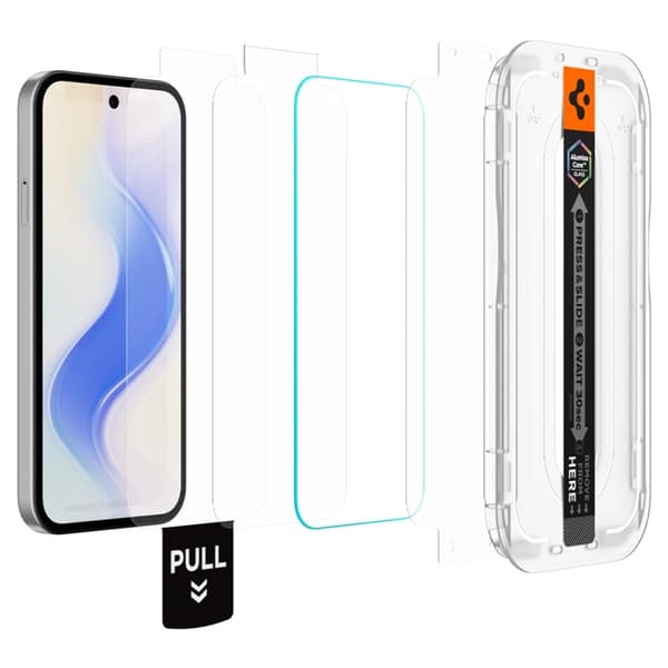 [2-Pack] Spigen Google Pixel 11/11 Pro Skärmskydd Härdat Glas - Clear