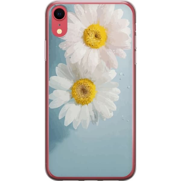 Taske til Apple iPhone XR med sommerblomster