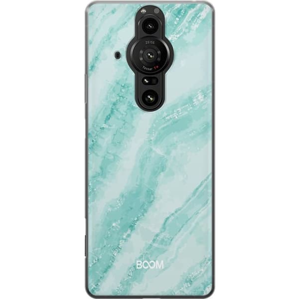 Mobilcover til Sony Xperia Pro-I med Mint Marble