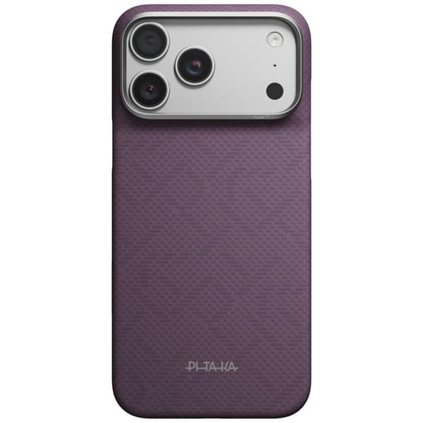 PITAKA Mobilskal För iPhone 18 Pro/17 Pro Magsafe Edge PTK - Lila