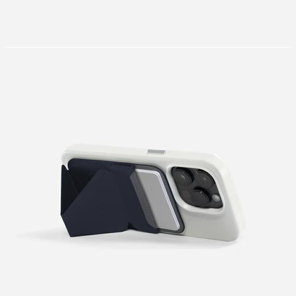 Moft MagSafe Korthållare Movas Snap-On - Marinblå
