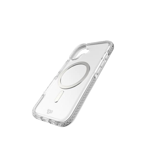 Tech21 Evo Crystal MagSafe Apple iPhone 17 Klar/Silver
