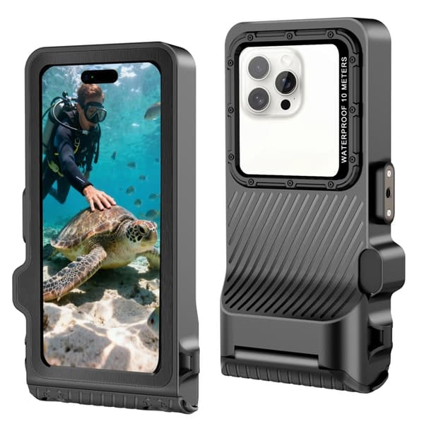 Tech-Protect Universala Vattentät Mobilväskor Diving - Svart
