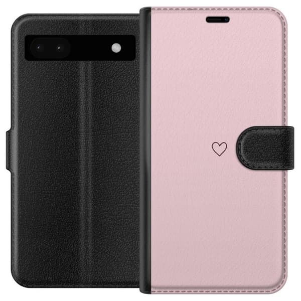 Plånboksfodral till Google Pixel 6a med Litet Hjärta