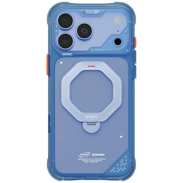 Skinarma Mobilcover Til iPhone 18 Pro Max/17 Pro Max Magsafe Saturn - Blå