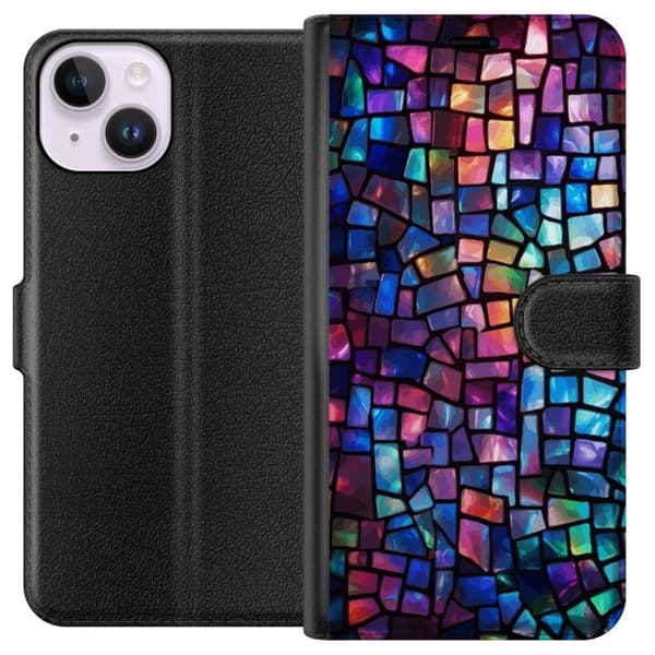 Plånboksfodral till Apple iPhone 14 med Disco