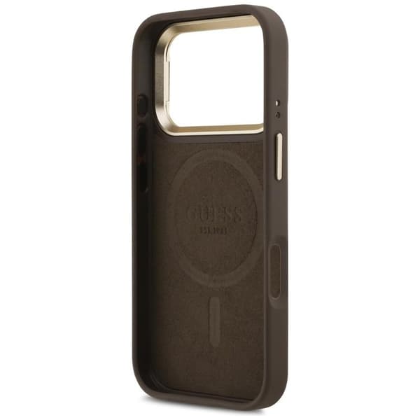 Guess Mobilskal till iPhone 17 Pro MagSafe Triangle Logo & Stand