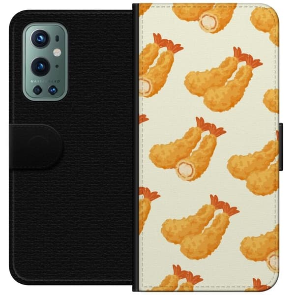 Plånboksfodral till OnePlus 9 Pro med Räkor