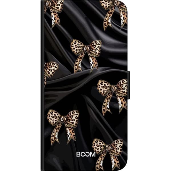 Plånboksfodral till Samsung Galaxy Note10 Lite med Leopard Bow