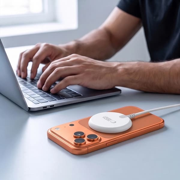 Tech-Protect Trådlös Laddare Magsafe Magnetic 25W - Vit