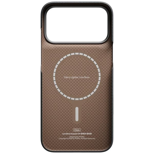 PITAKA-puhelinkotelo iPhone 18 Pro/17 Pro Magsafe Edge Argylelle