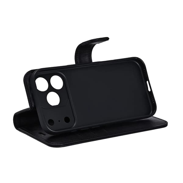 RADICOVER iPhone 17 Pro Max Pung Taske Strålebeskyttelse 3 Kort RFID - Sort