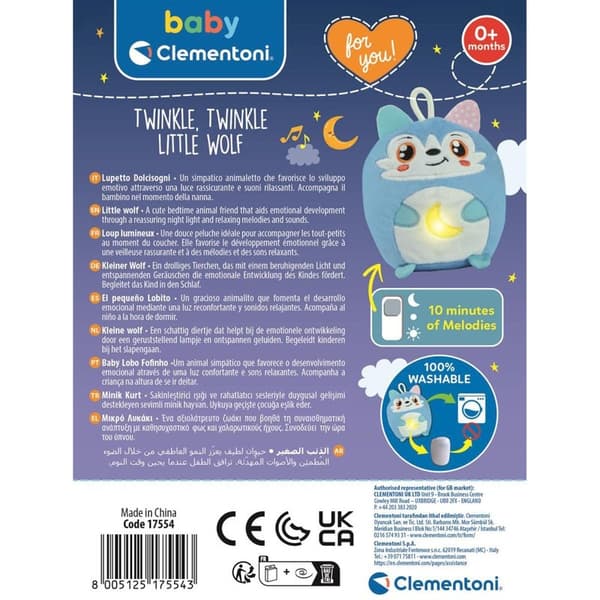 CLEMENTONI Twinkle, Twinkle Little Wolf