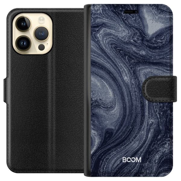 Plånboksfodral till Apple iPhone 15 Pro Max med Midnight Stone