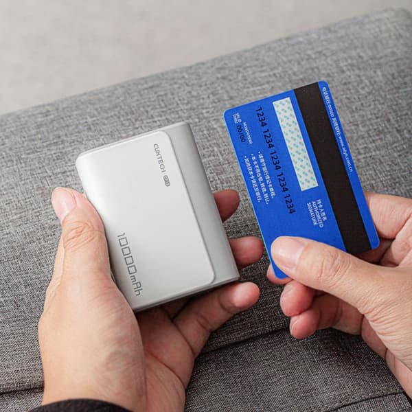 Cuktech Powerbank 10000 mAh 30W USB-C USB-A CP13 - Grå