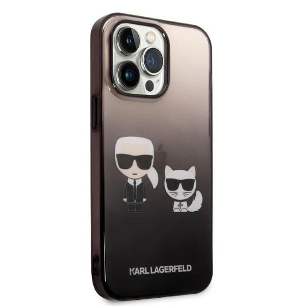 Karl Lagerfeld Mobilskal till iPhone 14 Pro Max MagSafe Gradient - Svart
