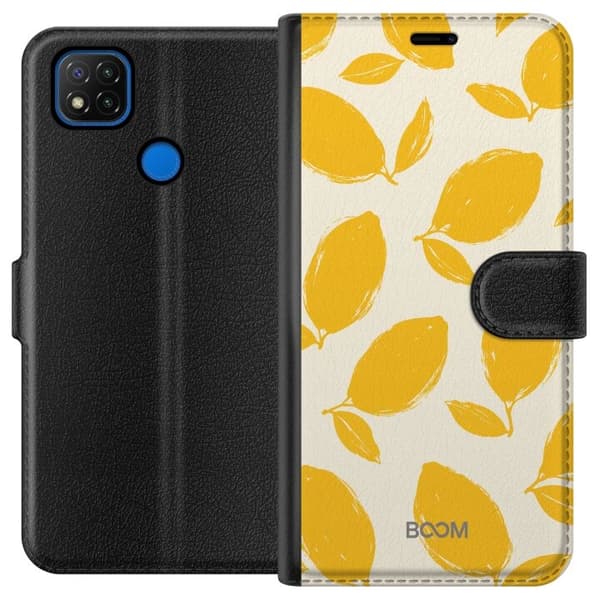 Plånboksfodral till Xiaomi Redmi 9C med Lemon Breeze